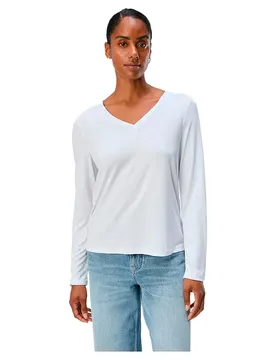 T-shirt à Manches Longues Annie Re White M