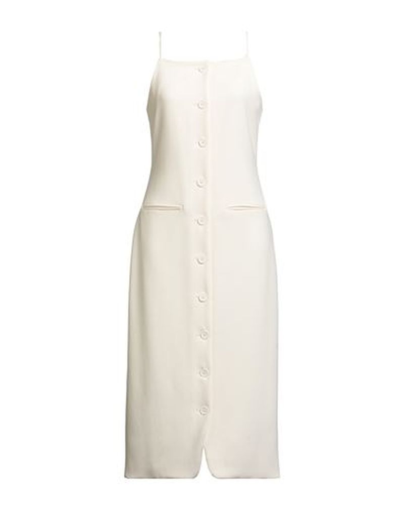 Vestido midi Mujer Hueso S Mujer