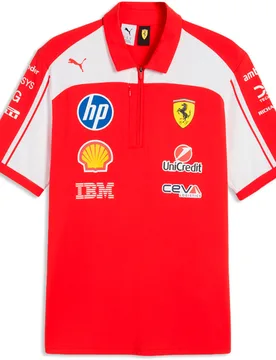 Scuderia ferrari hp replica authentic polo manga corta hombre Rojo (XL) - Puma - FashionsVida