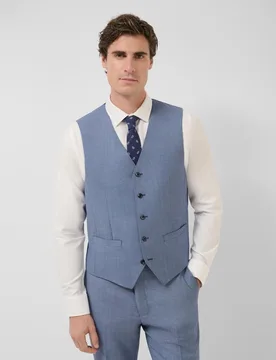 Chaleco de vestir de hombre ojo de perdiz - Roberto Verino - FashionsVida