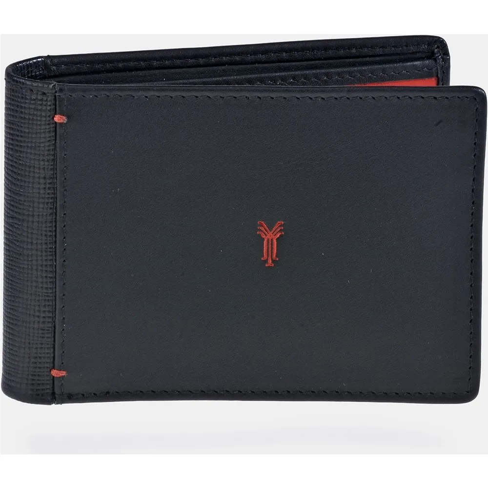 Americano compacto hombre dn piel color -rojo - Yanko - FashionsVida