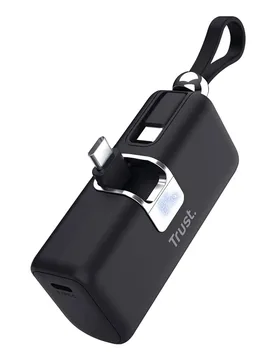 Pacto 26104/batterie Portable 18w Black One Size unisex - Trust - FashionsVida