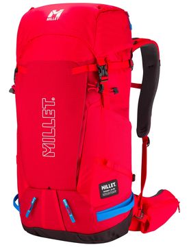 Rucksack für Bergsteigen und Skitourengehen Peuterey 35+10 Red Rot