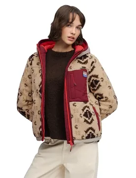 Veste Sherpa Jaquard Fleece Hybrid Cream Aztec 2XL