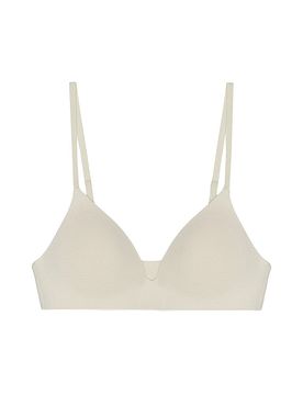 BH ohne Bügel WIRELESS PLUNGE BRA soft vanilla creme 32C damen