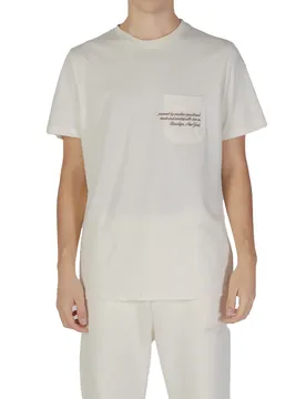 Herren T-Shirt Weiß 479083