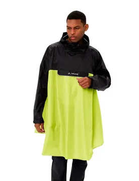Poncho Impermeabile Valero Neon Yellow / Black