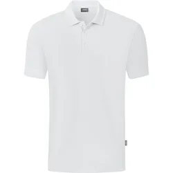 Organic Damen Poloshirt, weiß 36