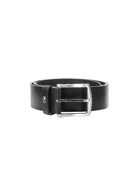 Cintura in pelle NEW DENTON nero 85 - Tommy hilfiger - FashionsVida