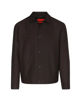 Hugo Blouson ULIAN marron 54 - Hugo Boss - FashionsVida