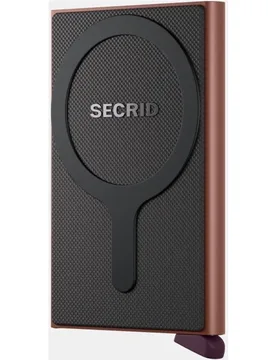 Protector de tarjetas de Aluminio Rose con sistema magnético MagSafe - Secrid - FashionsVida