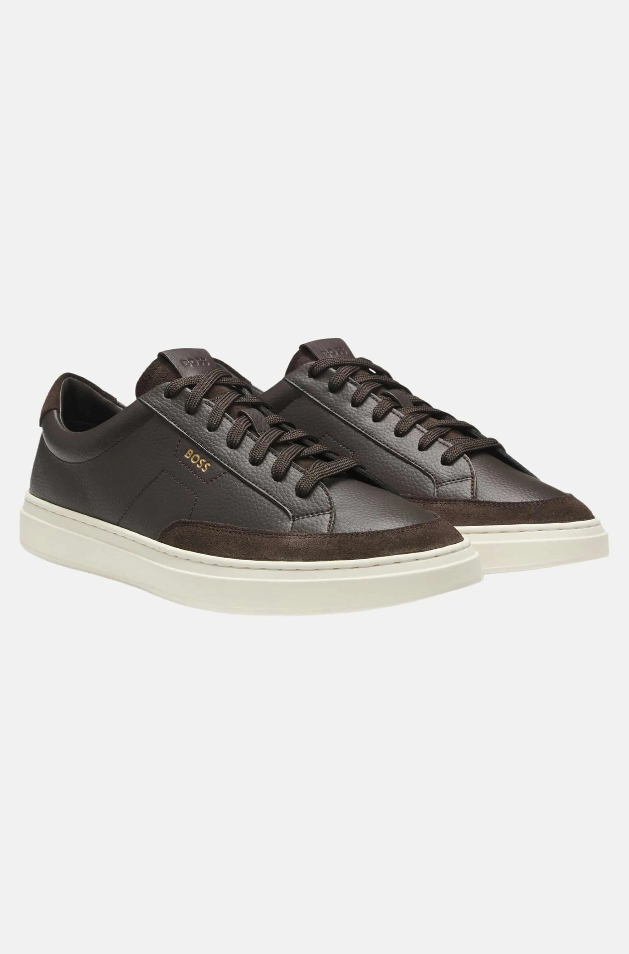 Black Sneaker Kieran_Tenn Braun 41 - BOSS - FashionsVida