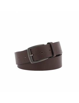 Cintura Black Square Uomo Pelle Regolabile Marrone - CU6184B3-TM