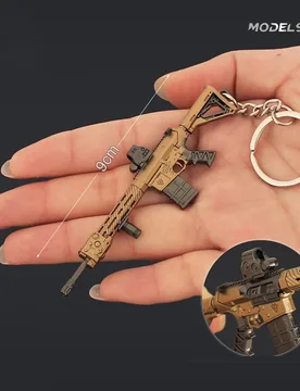 CM Mini Gun Model Keychain Model M110 Jewelry Weapon Metal Pendant Key Chain Bag Car Key Holders Gift For Kids Men - Aliexpress - FashionsVida