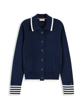 S RWB NAUTICAL BOMBER CARDI female - S - FashionsVida