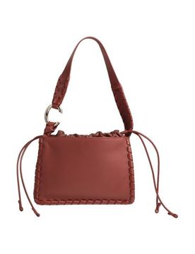 Bolso de asas largas Mujer Ladrillo -- Mujer