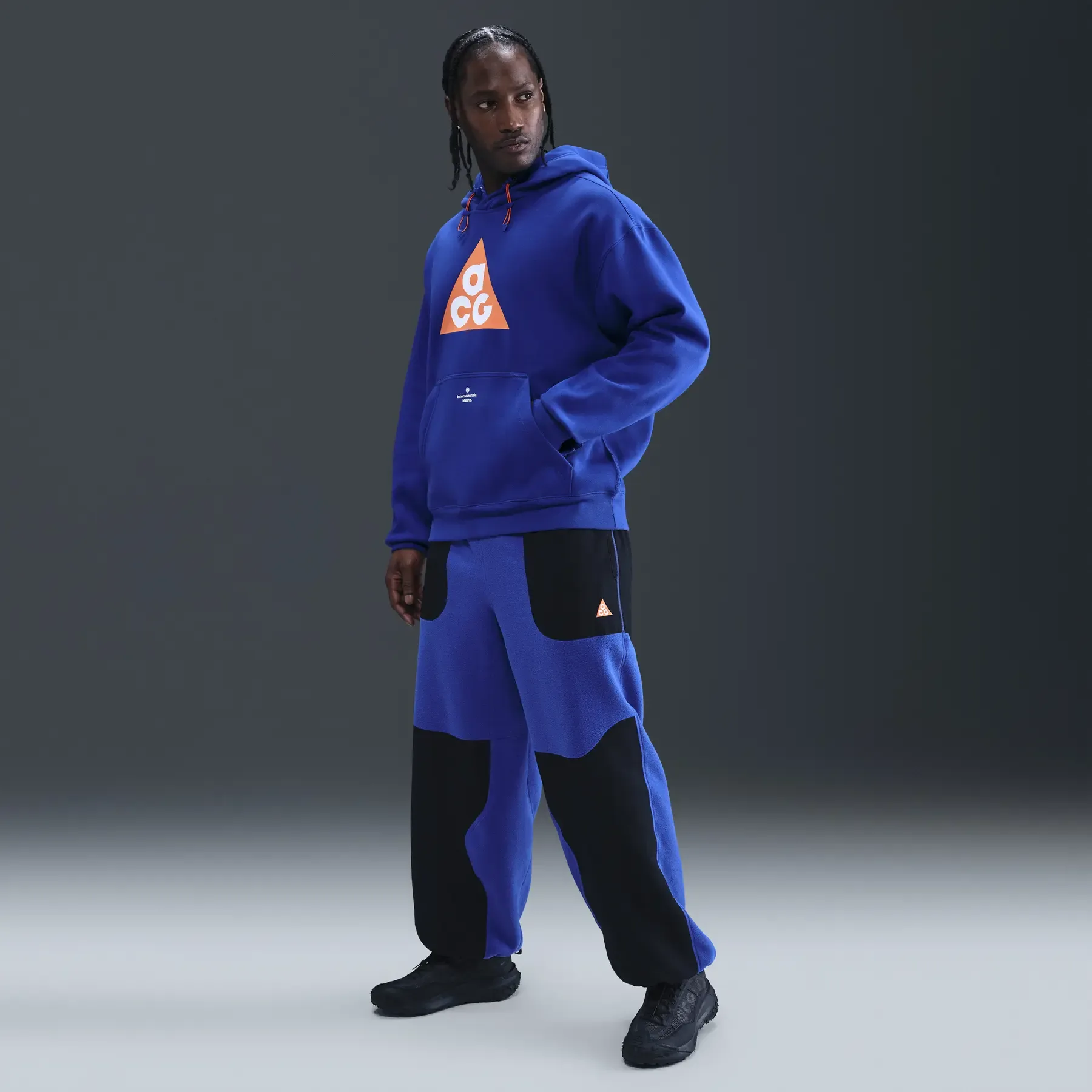 Inter-Milan Kapuzenpullover 2025/26 - Bleu - male - Size: L - Nike - FashionsVida