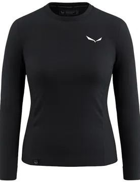 Puez Dry Damen Longsleeve, schwarz 40