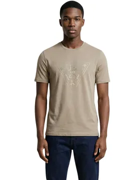 Guess Herren T-Shirt Beige 507847