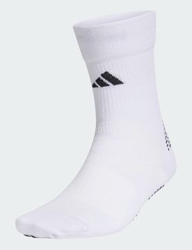 Calze Performance Football Grip Printed Crew Light 37-39 White / White / Black