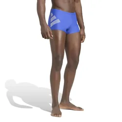 Big Bars Swimming Boxer Semi Lucid Blue / White M Men