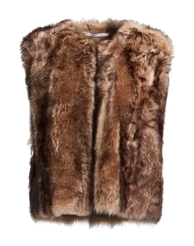 Borreguito y pelo ecológico Mujer Camel 38,40 Mujer - La Rêveuse - FashionsVida