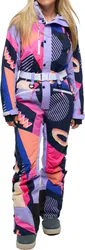 Combinaison de ski - Hotstepper Women's Ski Suit Multi - Taille M - Rose
