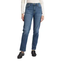 Jeans Taille Haute Carol Straight Fit Cloudy Blue 25