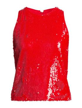 Msgm Top Mujer Rojo 38,42 Mujer