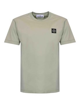 T-Shirt 2100027 In Cotone Sage