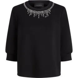 Sudadera de mujer brillo glamour