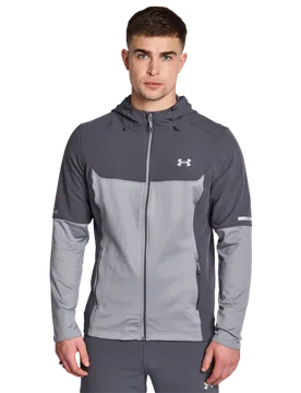 Utility Winterized Uomo - Top da pista Blu - Taglia L - Poly Woven L - Under armour - FashionsVida