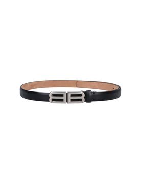 Calf Leather Belt with Brass Hardware