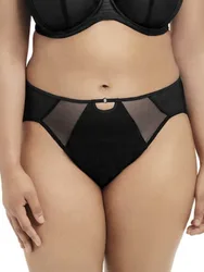 Womens Sachi Brief - Black Polyamide - Size Large