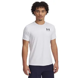 T-shirt à Manches Courtes Heatgear Fitted White / Black L
