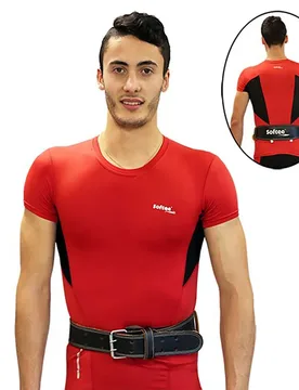 Ceinture De Levage De Poids Black M - Softee - FashionsVida