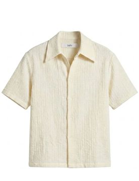 Men's Casual Mini Button-Up Shirt