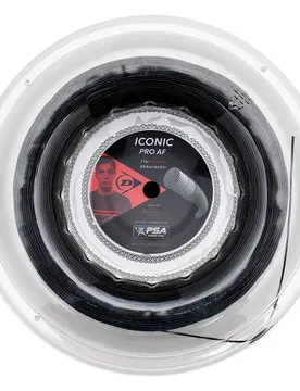 Iconic Pro Af 200 M Squash Reel String Black 1.22 mm - Dunlop - FashionsVida