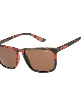 Lunettes De Soleil Shockwave-117 Matte Volcanic Mountain Orange Solid Smoke/CAT3 unisex