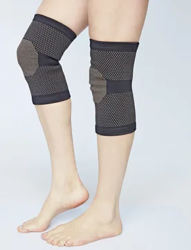 Knie-Bandage mit Kupfer schwarz - 3Pagen - FashionsVida