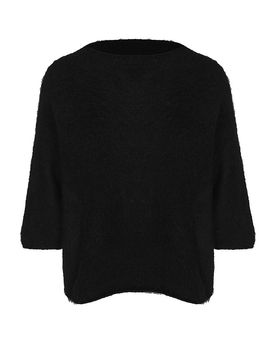 TELA Pullover schwarz M damen