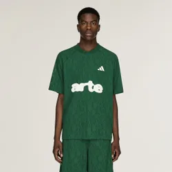 Maglia in pizzo tecnica x arte antwerp L Amazon Green / Off White