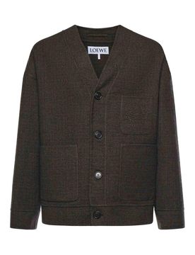 Cardigan in misto cotone e seta