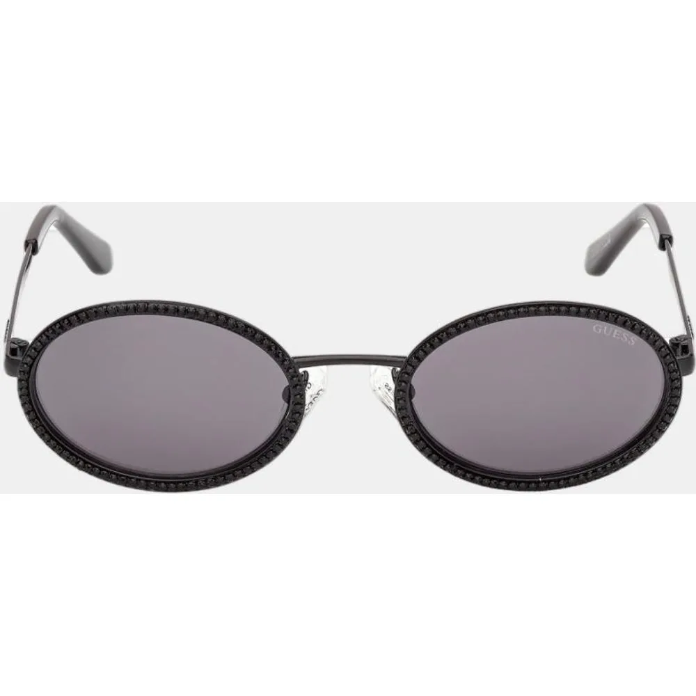 Gafa de sol de mujer ovalada en metal - Guess - FashionsVida