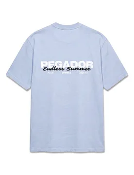 Oversize T-Shirt - Torres Oversized Tee - S bis XXL - für Männer - Größe XL - hellblau - Männer - male - Pegador - FashionsVida