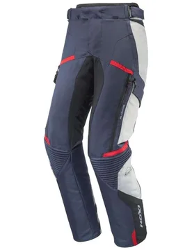 Pantalone Moto Touring MIDGARD PT Grege Navy Nero taglia M - Ixon - FashionsVida