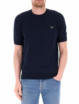 Maglia girocollo BLU NAVY L - Fred perry - FashionsVida