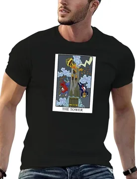 The Tower T-Shirt t shirts for man graphic vintage t shirt personalised man t shirt luxury T-shirt - Aliexpress - FashionsVida