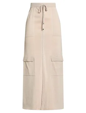 Falda larga Mujer Beige 36,38,40 Mujer - Circus Hotel - FashionsVida
