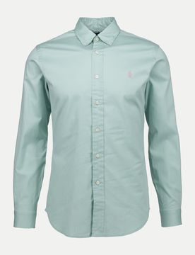 Polo Freizeithemd in Twill Qualität Grün XL